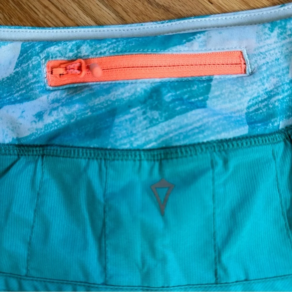 Ivivva Set the Pace Skirt Teal Sz 10